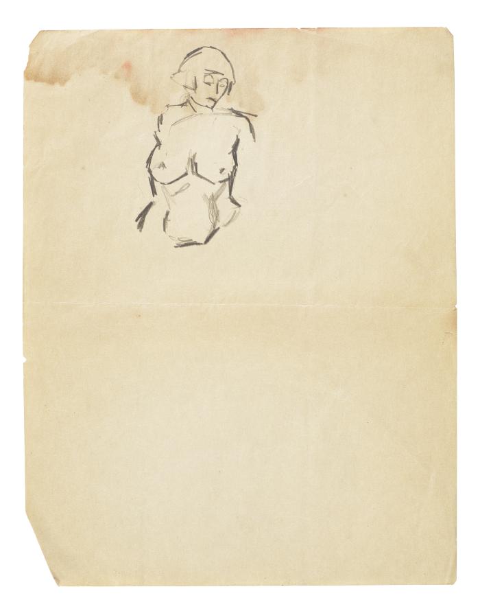 [Standing female nude]