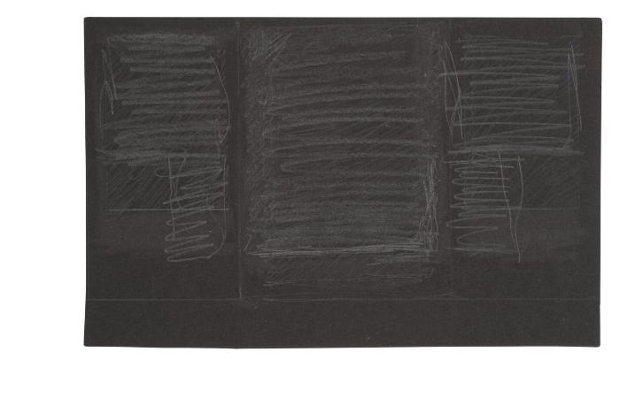 [Study for side-wall triptychs, Rothko Chapel]
