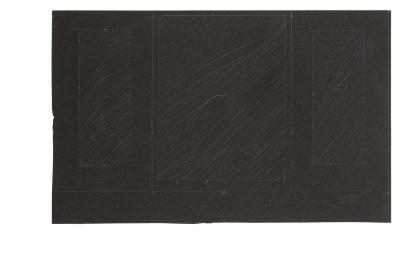 [Study for side-wall triptychs, Rothko Chapel]