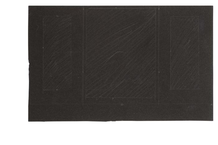 [Study for side-wall triptychs, Rothko Chapel]