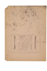 [Study for Apse Triptych, Rothko Chapel]
