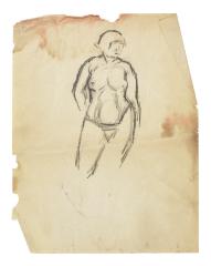 [Standing female nude]