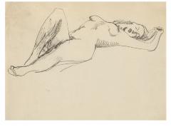 [Reclining female nude]