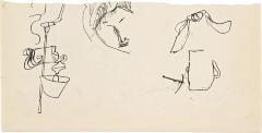 [Floor lamp / various studies] Marshall Jenkins Sketchbook, page 32