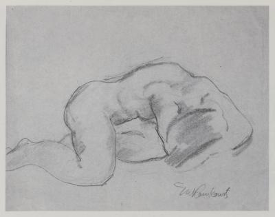 [Reclining female nude]
