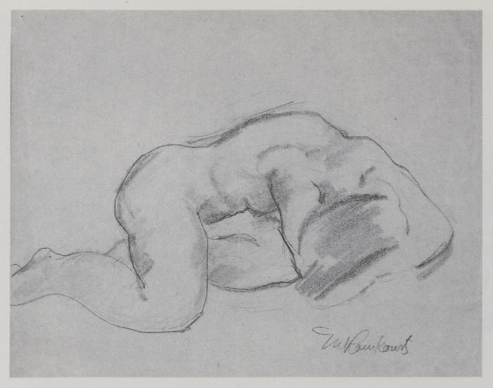 [Reclining female nude]