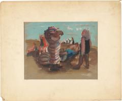 [Bathers on the beach]